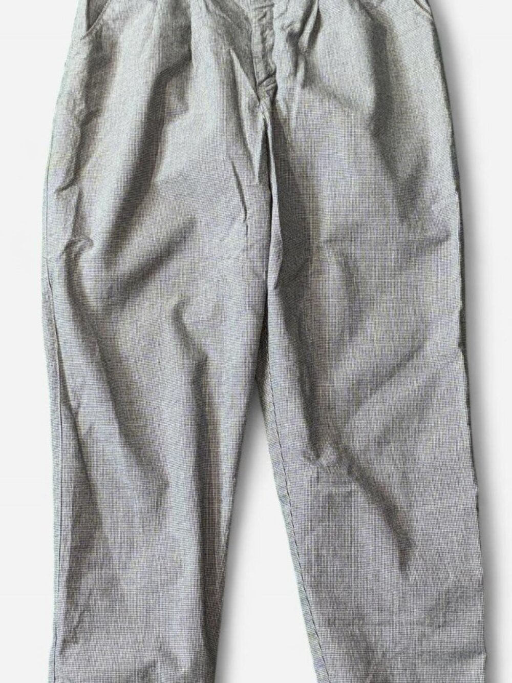 Lee Women's Grey Houndstooth Pleated Pants